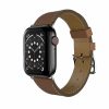 Best SwitchEasy Classic Genuine Leather Apple Watch Band Brown