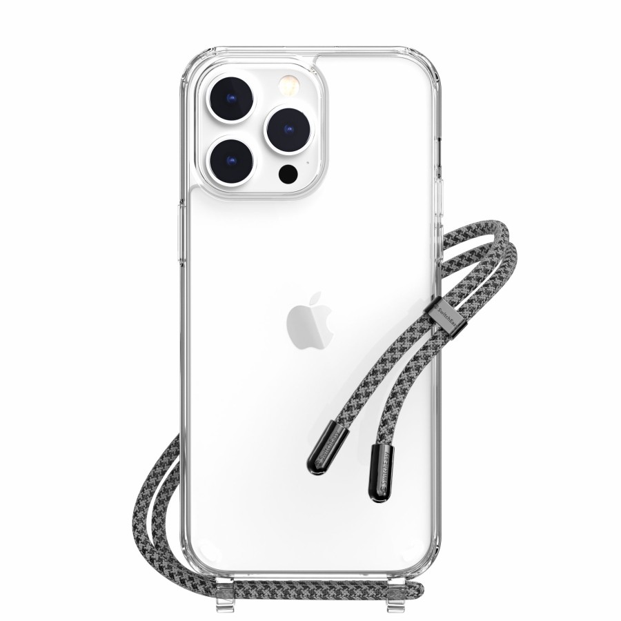 Best SwitchEasy Play Lanyard Shockproof Clear Iphone 14 Case