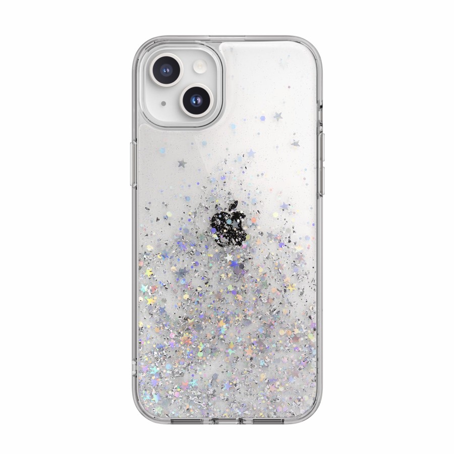 New SwitchEasy Starfield 3D Glitter Resin Iphone 15 Case | Magsafe