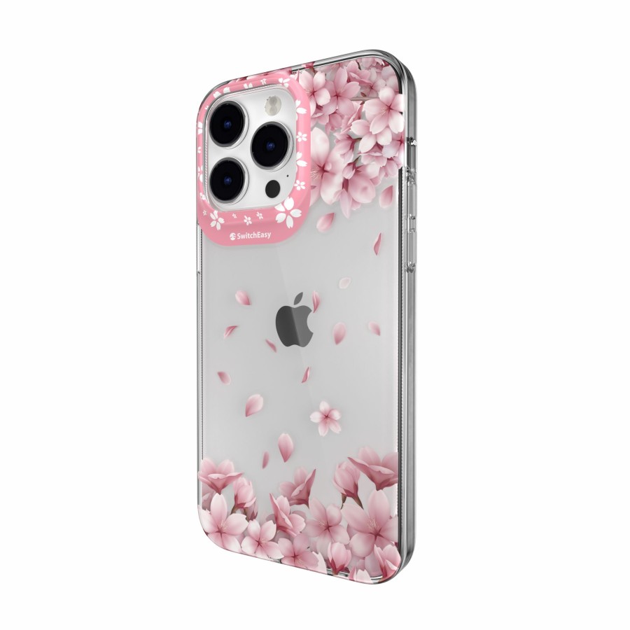 Wholesale SwitchEasy Artist - Sakura Double In-Mold Decoration Iphone 14 Case