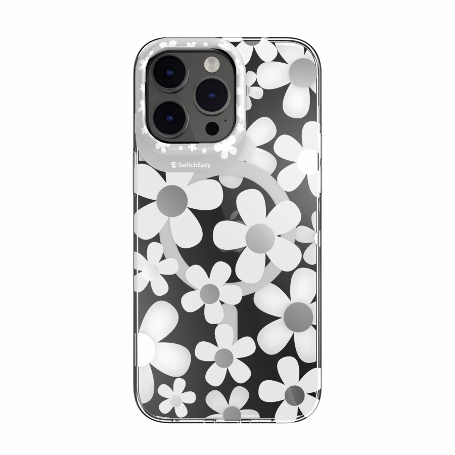 New SwitchEasy Artist M - Fleur Double In-Mold Decoration Iphone 14 Case | Magsafe