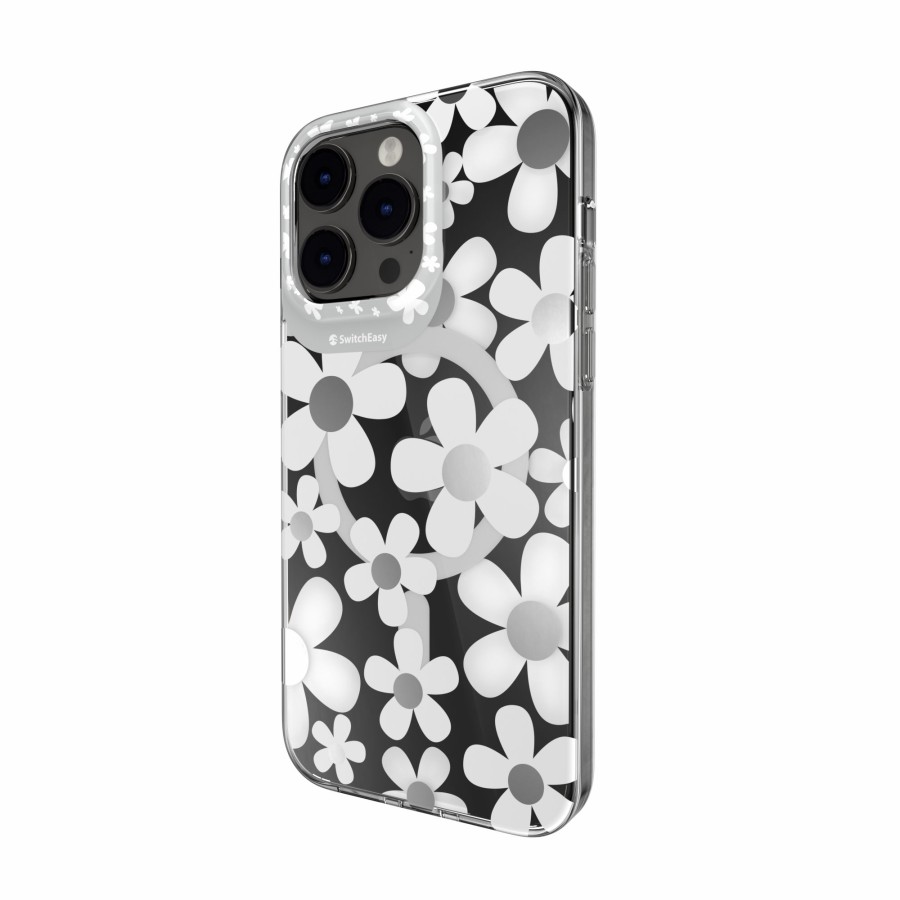 New SwitchEasy Artist M - Fleur Double In-Mold Decoration Iphone 14 Case | Magsafe