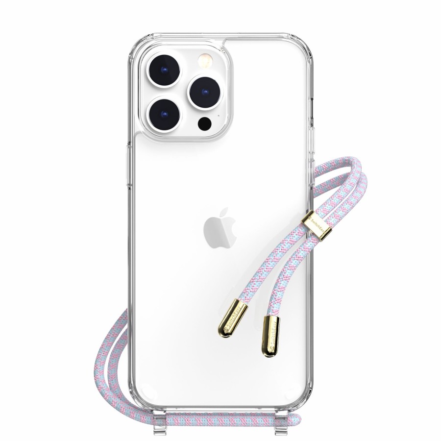 New SwitchEasy Play Lanyard Shockproof Clear Iphone 14 Case