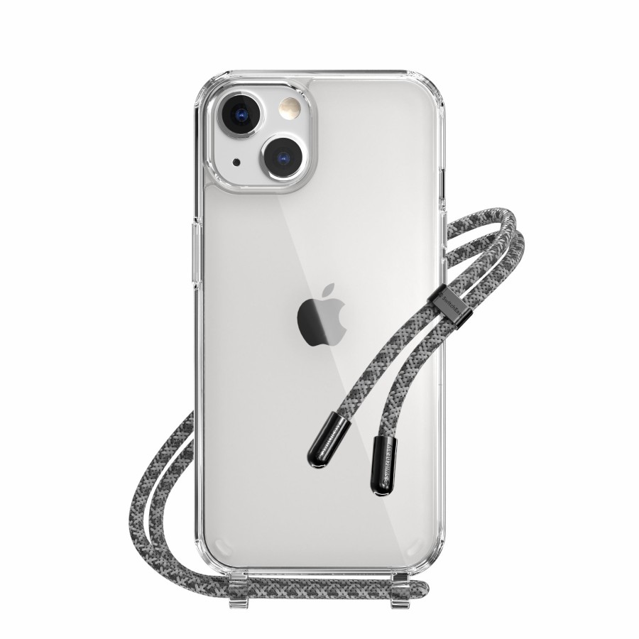 Best SwitchEasy Play Lanyard Shockproof Clear Iphone 13 Case