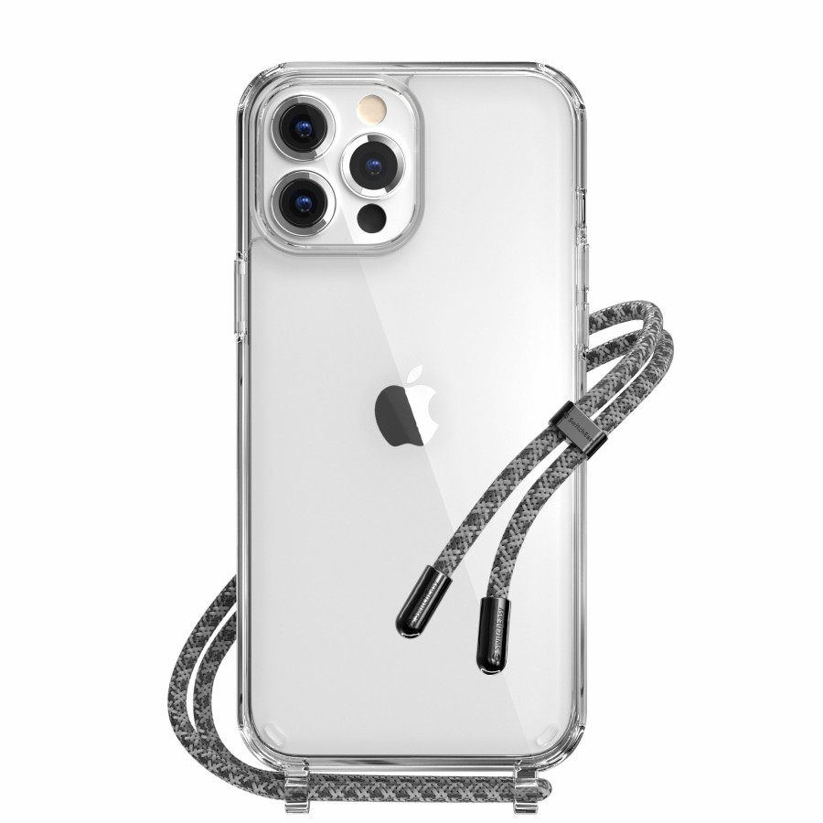 Hot SwitchEasy Play Lanyard Shockproof Clear Iphone 13 Case